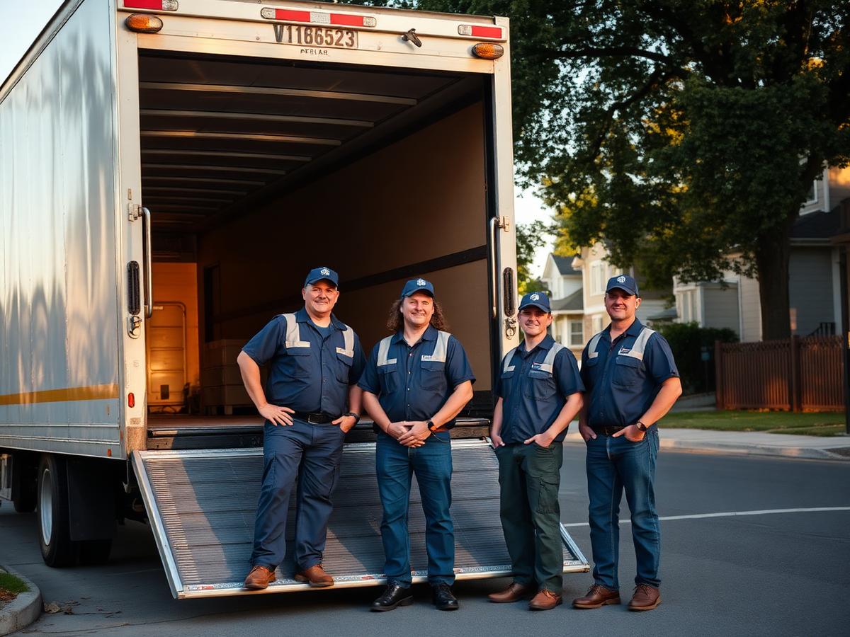 A Nashville Moving Music City crew member preparing for a move